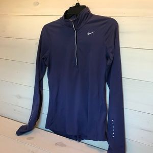 Nike DRI-Fit Running 1/2 Zip Woman's XS